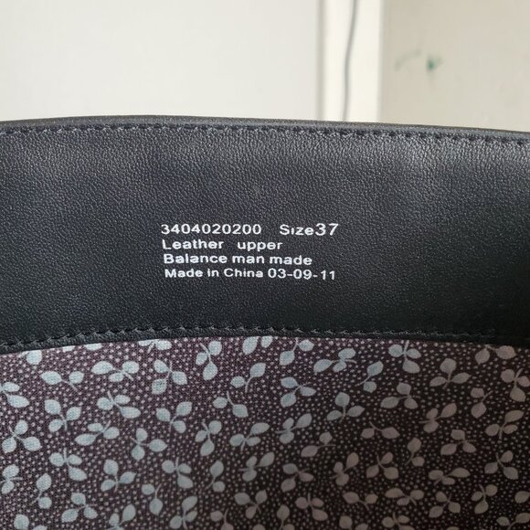 Dansko' Brinkley' Black Ruched Nappa Leather Knee-High Boots EUR 37 (6.5-7 US) - Picture 15 of 15